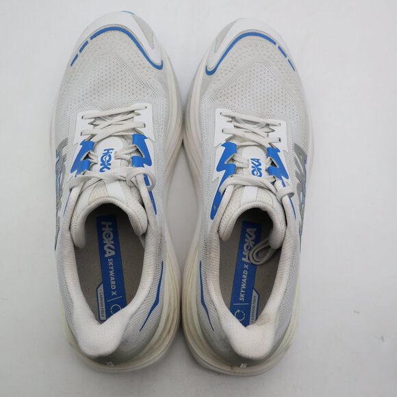 Hoka One One Skyward X Men’s Size 12.5 D Sneakers Cosmic Grey Blue 1147911 CRYS - Picture 9 of 10